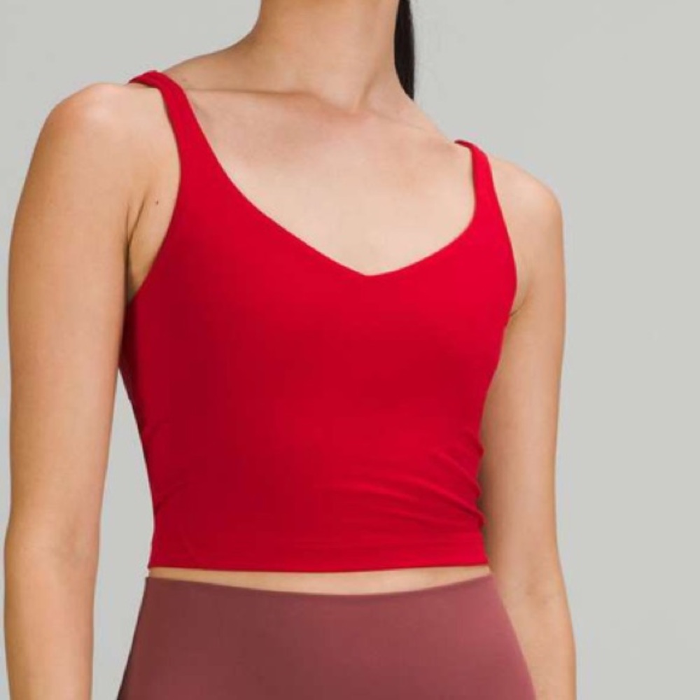 Lululemon Align Tank - True Red (Lunar New Year Edition) - Size 6